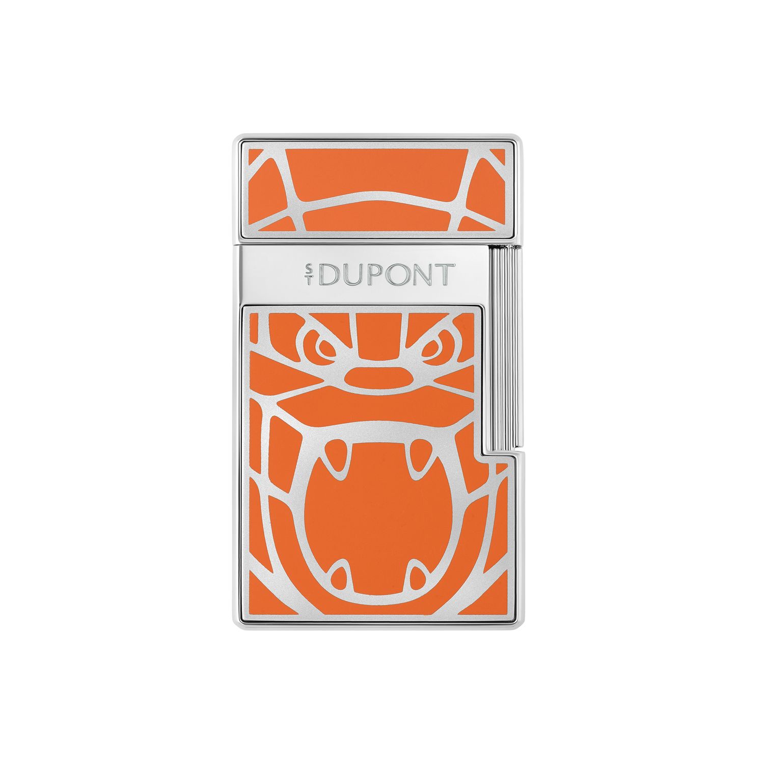 ST DUPONT Biggy Lacquered lighter Orlinski Orange  - Limited Edition