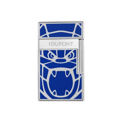 ST DUPONT Biggy Lacquered lighter Orlinski Blue  - Limited Edition