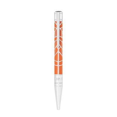 ST DUPONT  W Initial Ballpoint Orlinski Orange  - Limited Edition