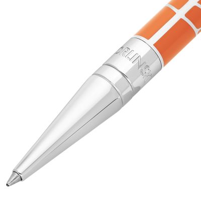 ST DUPONT  W Initial Ballpoint Orlinski Orange  - Limited Edition