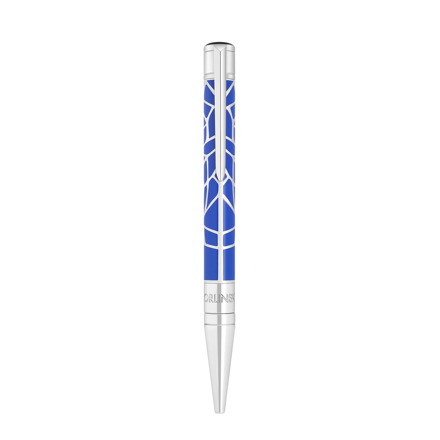 ST DUPONT  W Initial Ballpoint Orlinski Blue  - Limited Edition