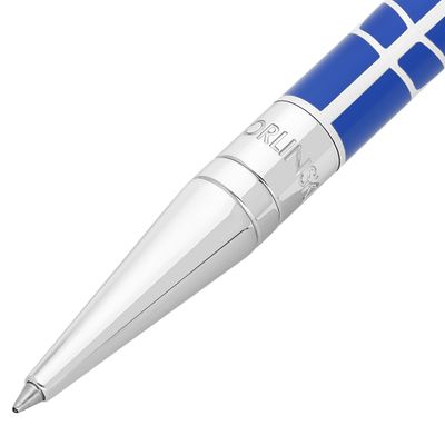 ST DUPONT  W Initial Ballpoint Orlinski Blue  - Limited Edition