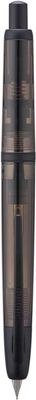 Jinhao Model 20 Transparent Full Black and Brown Fountain Pen - Fine Nib