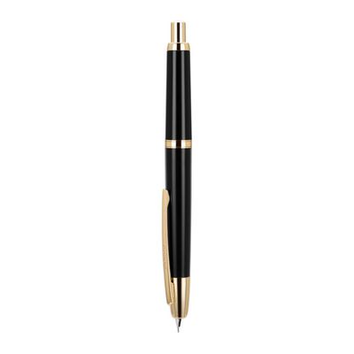 Jinhao Model 20 Black Gold Trim Fountain Pen - Fine Nib