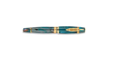 Delta Indigenous People - Bajau Limited Edition Fountain Pen Steel Medium # 6 Nib Plus Free bottle of ink