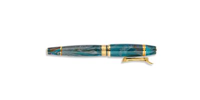 Delta Indigenous People - Bajau Limited Edition Fountain Pen Steel Medium # 6 Nib Plus Free bottle of ink