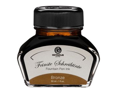 Octopus Fountain pen ink Bronze. 30 ml