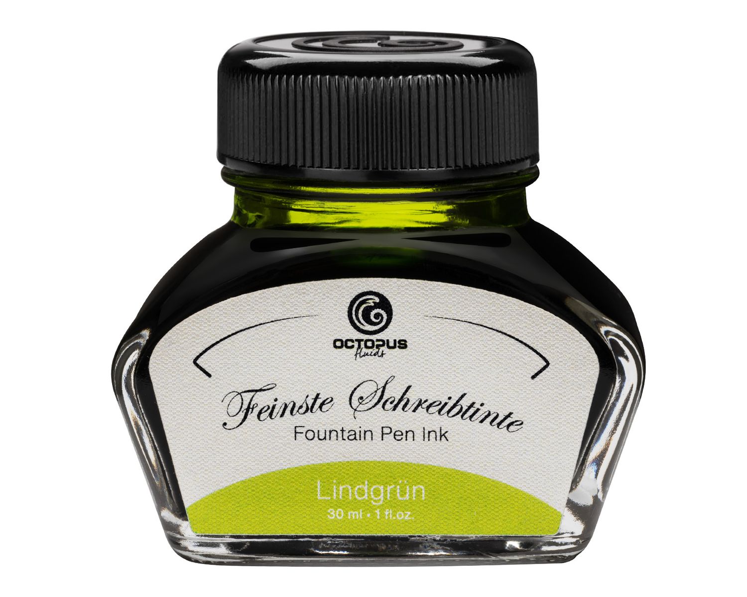 Octopus Fountain pen ink Lime Green. 30 ml