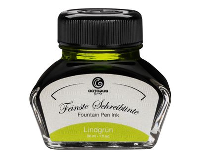 Octopus Fountain pen ink Lime Green. 30 ml