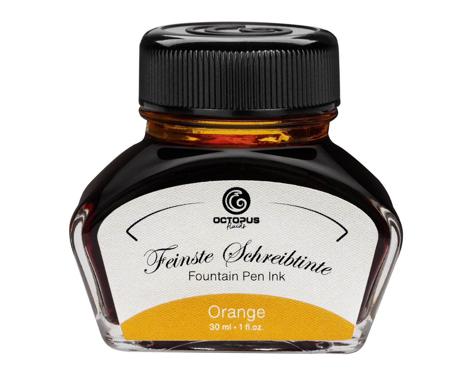 Octopus Fountain pen ink Orange. 30 ml