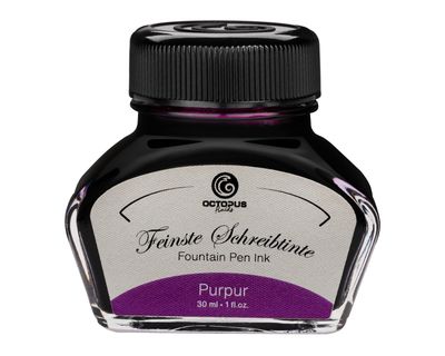 Octopus Fountain pen ink Purple. 30 ml