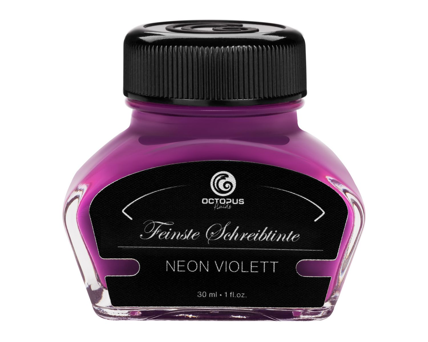 Octopus Fountain pen ink Neon Violet, pigmented, fluorescent, 30 ml