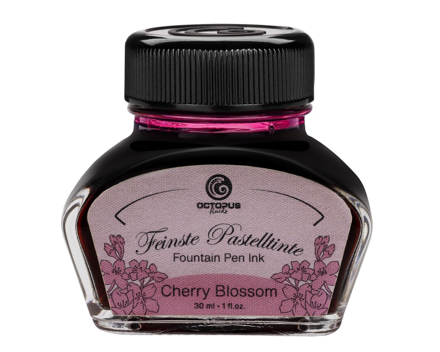 Octopus Fountain pen ink pastel Cherry Blossom. 30 ml