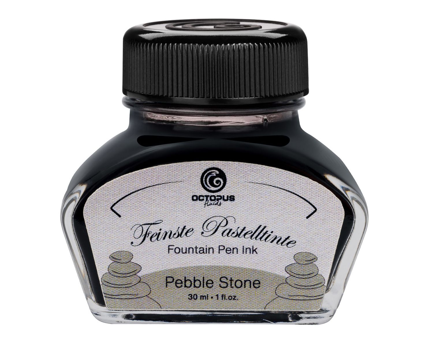 Octopus Fountain pen ink pastel Pebble Stone. 30 ml