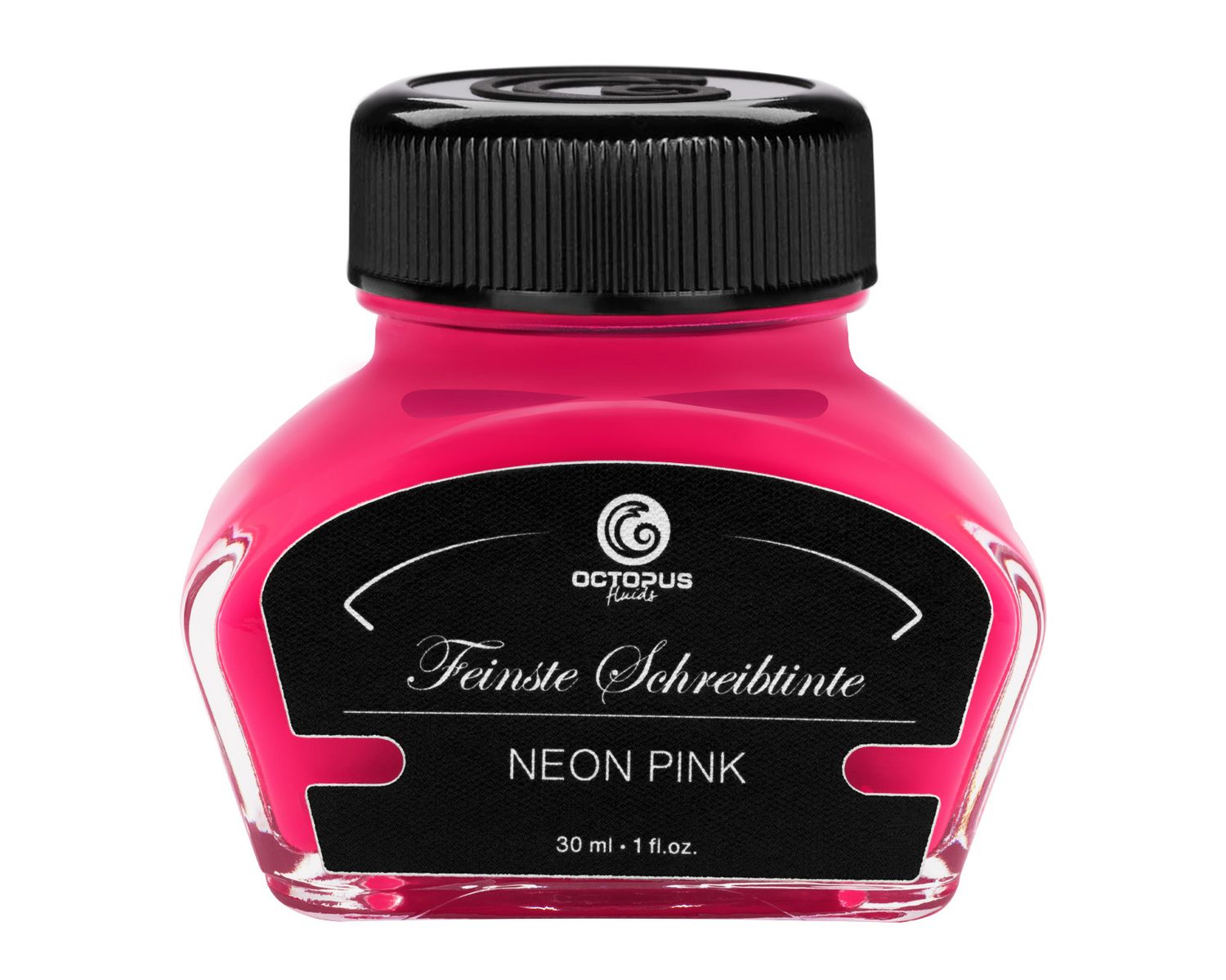 Octopus Fountain pen ink Neon Pink, pigmented, fluorescent, 30 ml