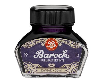 Octopus Barock 1910 Fountain Pen Ink Kaviar, violet, 30 ml