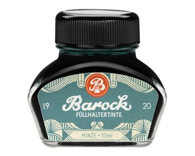Octopus Barock 1920 Fountain Pen Ink Minze, mint green, 30 ml