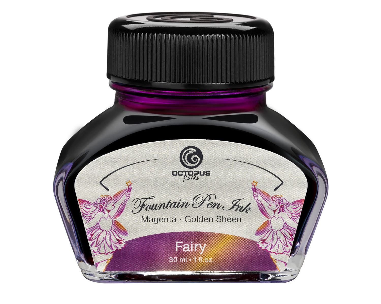 Octopus Fountain Pen Ink Sheen, Fairy, violet, 30 ml