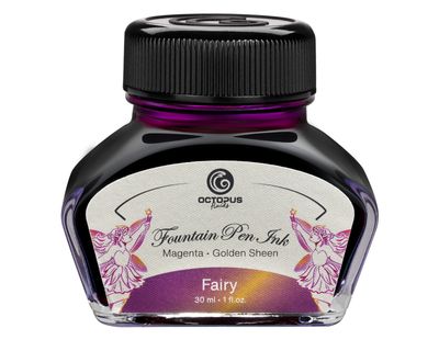 Octopus Fountain Pen Ink Sheen, Fairy, violet, 30 ml