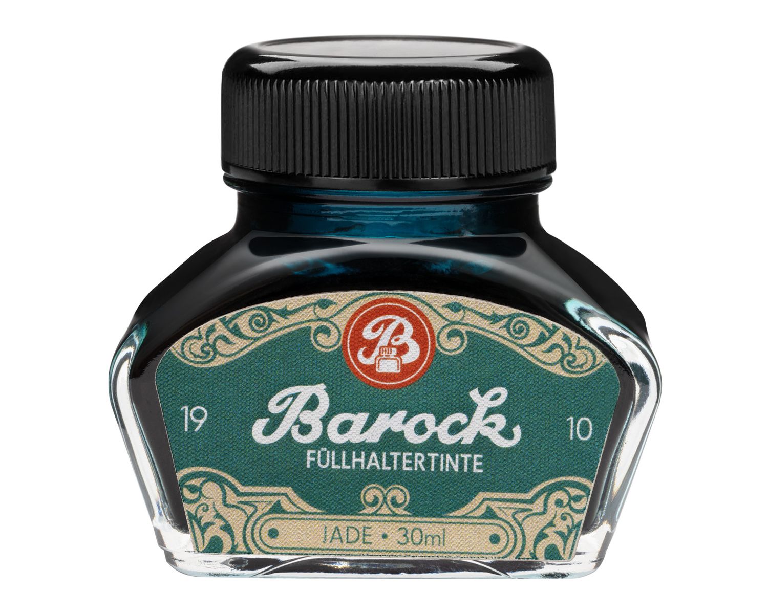 Octopus Barock 1910 Fountain Pen Ink Jade, green, 30 ml