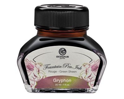 Octopus Fountain Pen Ink Sheen, Gryphon, brown, 30 ml