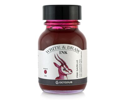 Octopus Write and Draw Ink 380 Pink Gazelle, pigmented, waterproof, document-proof, 50 ml