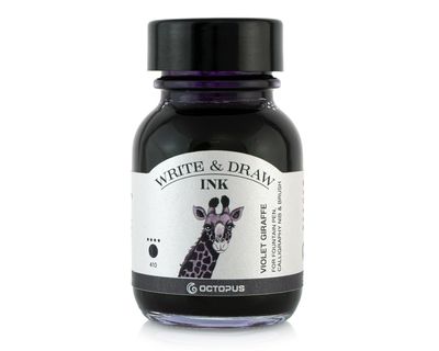 Octopus Write and Draw Ink 380 Violet Giraffe, pigmented, waterproof, document-proof, 50 ml