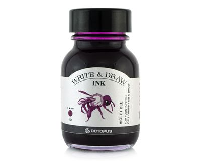 Octopus Write and Draw Ink 380 Violet Bee, pigmented, waterproof, document-proof, 50 ml