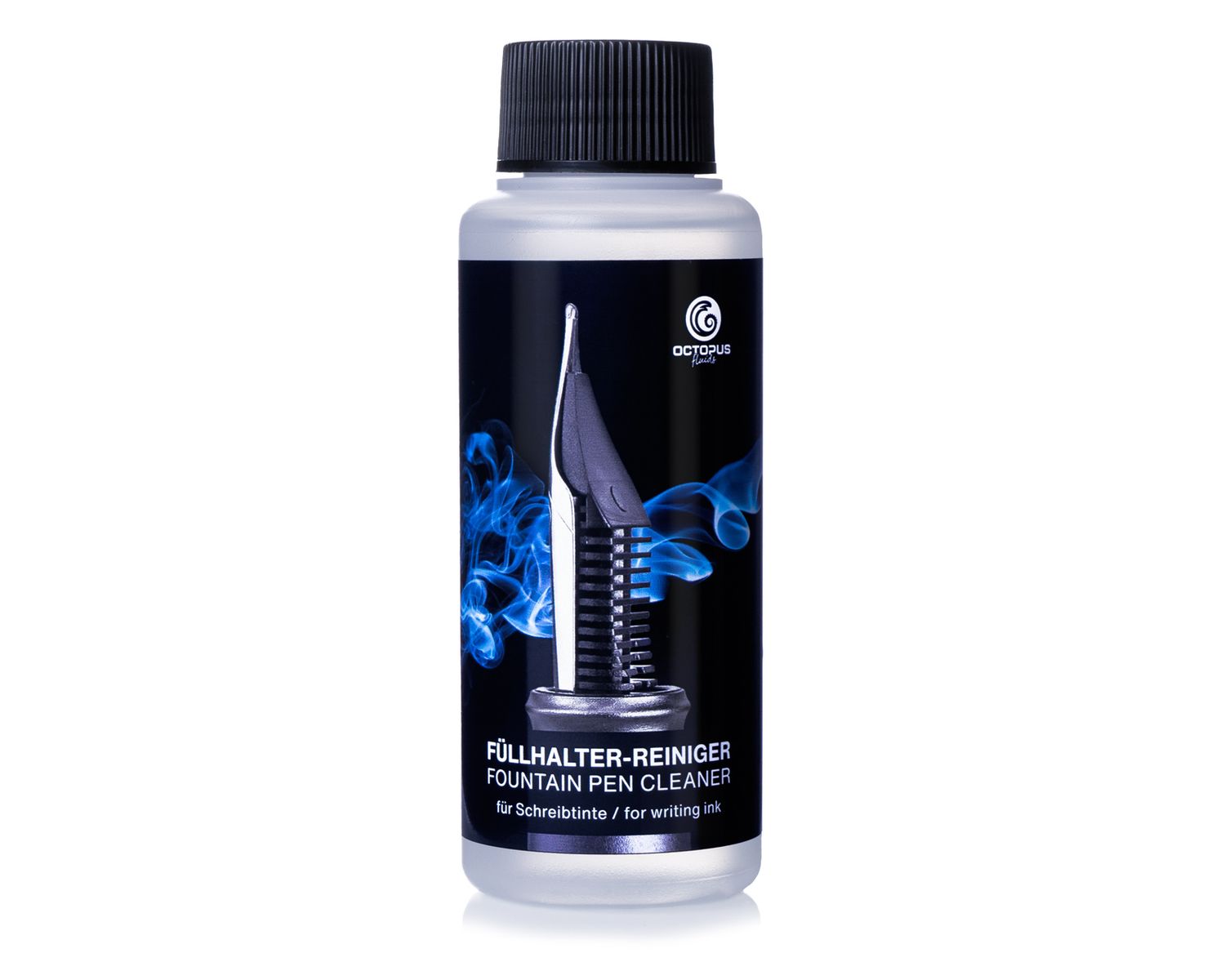 Octopus Ink cleaner, fountain pen cleaner for cleaning fountain pens and nibs, 100 ml
