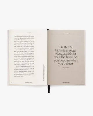 Intelligent Change - Life Designer Note Book Linen Cover