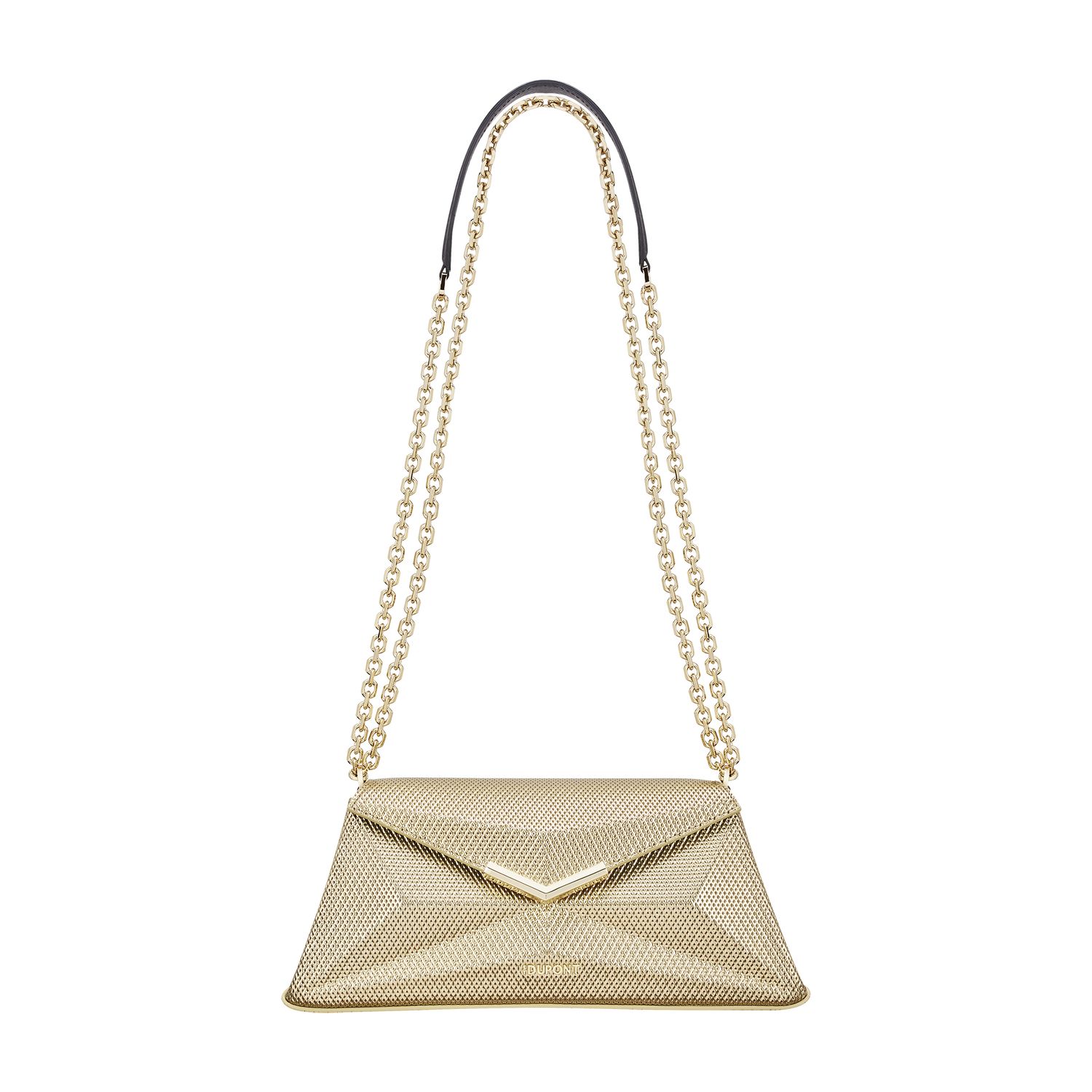 ST Dupont X Bag Baguette Gold Mesh