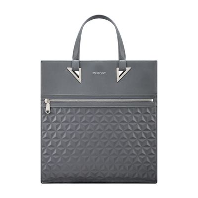 ST Dupont Vertical Tote Bag Apex Grey
