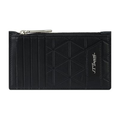 ST Dupont Credit Card and Zip Coin case Firehead