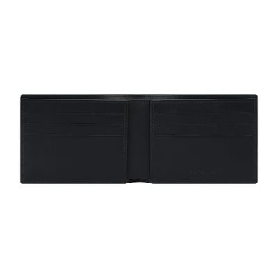 ST Dupont Billfold 6 Credit Card Firehead Black