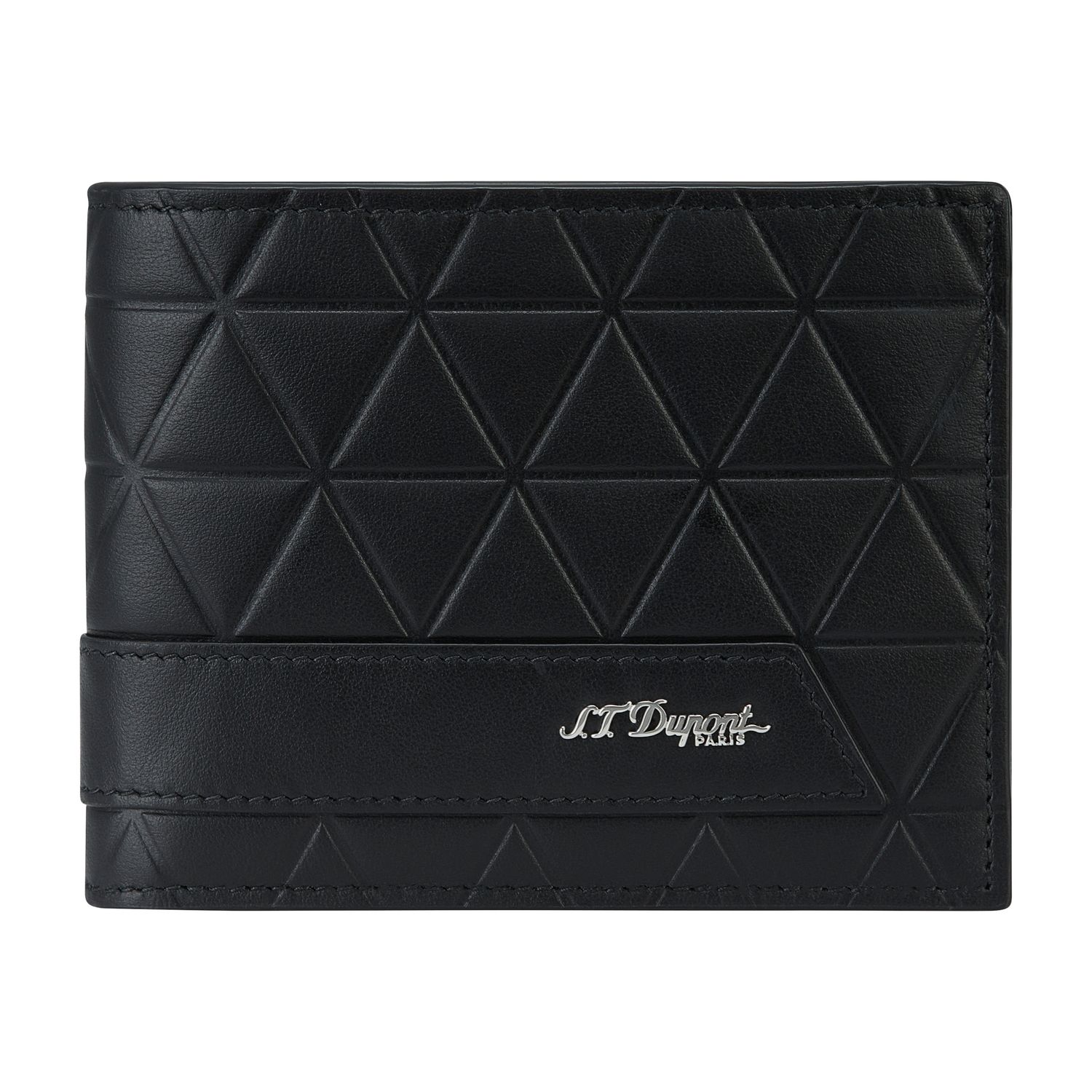 ST Dupont Billfold 6 Credit Card Firehead Black