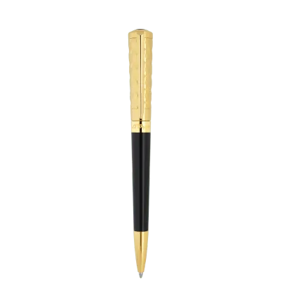 S.T Dupont Ballpoint Liberte Navy and Gold Duo