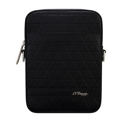 ST Dupont Cross Body Zip Firehead Black