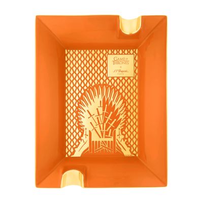 ST Dupont Large Ashtray Game of Thrones Orange  - Limited Edition