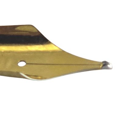 Lemon Fountain Pen Manual Grinding Nib TWO TONE GOLD