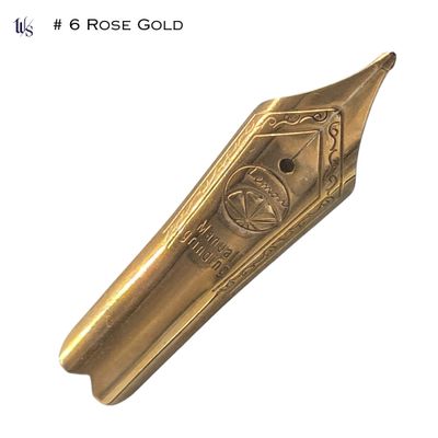 Lemon Fountain Pen Manual Grinding Nib ROSE GOLD