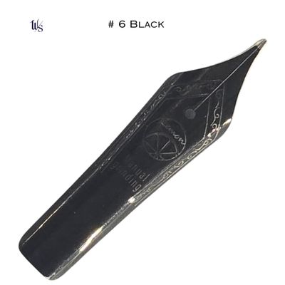 Lemon Fountain Pen Manual Grinding Nib BLACK