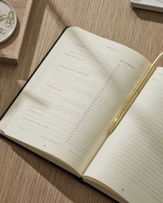 Intelligent Change - Life Designer Productivity Planner - Black