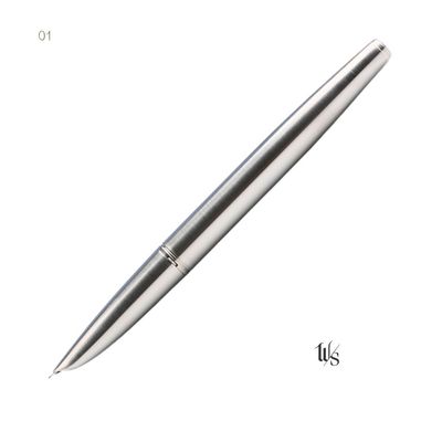 Moonman Ti 200 Titanium Alloy Fountain Pen Fine Hooded Nib 0.5mm Fine