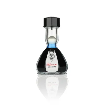 PW Akkerman Fountain Pen Ink Ijzergalnoten blue/black -  40 ml -  Original Bottle