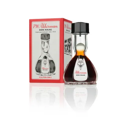 PW Akkerman Fountain Pen Ink Oranje Boven -  40 ml -  Original Bottle