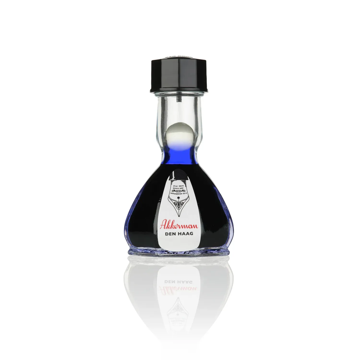 PW Akkerman Fountain Pen Ink Binnenhof blues -  40 ml -  Original Bottle