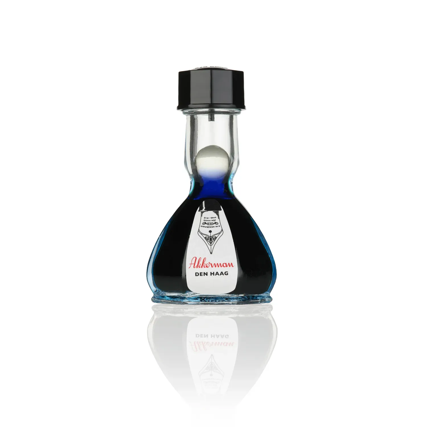 PW Akkerman Fountain Pen Ink Shocking blue -  40 ml -  Original Bottle