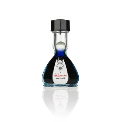 PW Akkerman Fountain Pen Ink Shocking blue -  40 ml -  Original Bottle