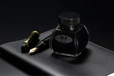 Platinum Chou-Kuro Fountain Pen Ink / 60ml Glass Bottle