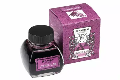 Platinum Dyestuff Classic Ink Bottle - Lavender Black / 60ml Bottle